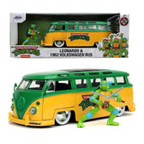 Jada Tortugas Ninja Leonardo 1962 Volkswagen Bus 1:24