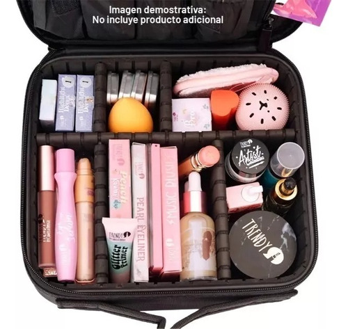 Maleta Estuche Trendy Rígido Maquillaje Portátil Organizado