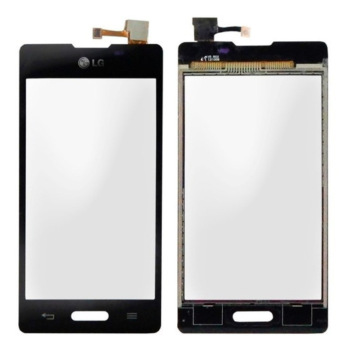 LG L5x Touch Screen Cristal E450 Negro