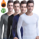 Pack 3 Camiseta Bambu+polar Hombre.forrado Termica