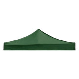 Carpa Lona Verde Repuesto Toldo 3x3 Impermeable 600d