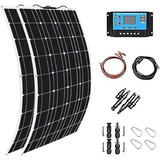 Kit De Panel Solar De 400 W, Paneles Solares Para Hogares, K