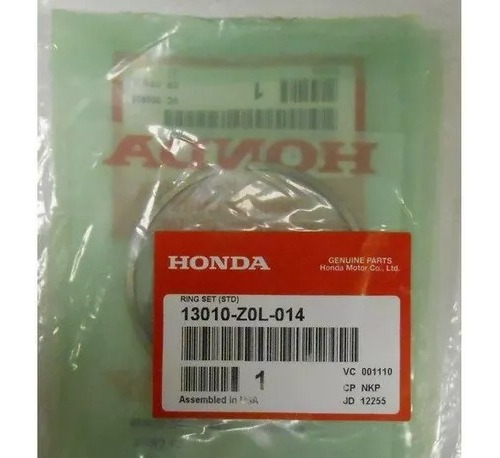 Juego De Aros Para Motor Honda Gcv160  Original 