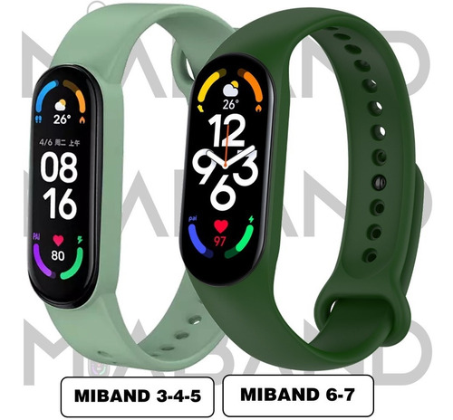 Malla Pulsera Para Reloj Xiaomi Band 3 4 Band 5 Smart Watch