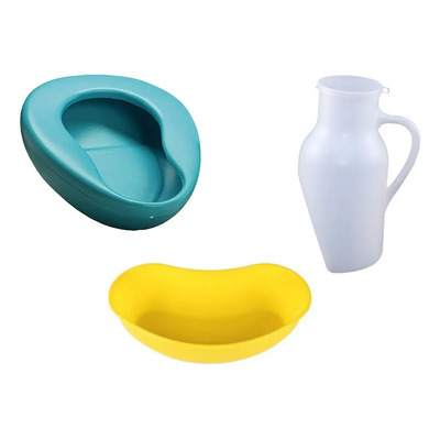 Kit Comodo Ortopédico + Pato Orinal De Plástico + Riñón