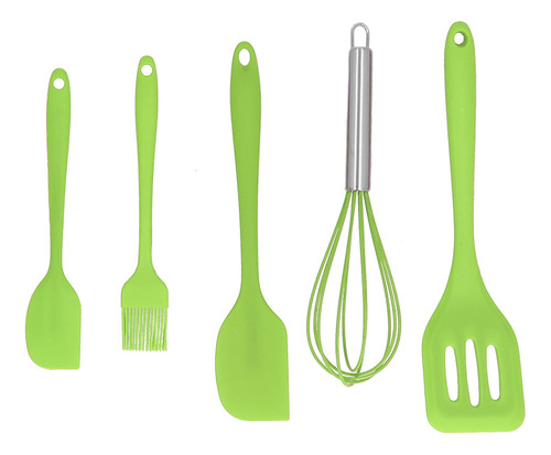 Home Scraper 5pcs/set Espátula De Silicona Utensilio De Coci