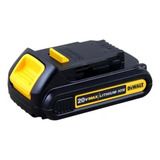 Bateria 20v Max Compact 1,3ah Lítio Dcb207 P Dcd776  Dewalt