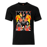 Remera Estampada Varios Diseños Musica Rock Kiss