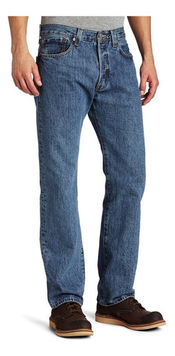 Jean Hombre Levi's 501 The Original Button Fly Medium Sw