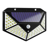 Reflector Led Electroland Reflector Led Solar Sensor 1w Con Luz Blanco Frío Y Carcasa Negro