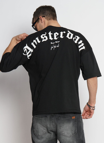 Remera M/c Oversize Est Amsterdam - Bross