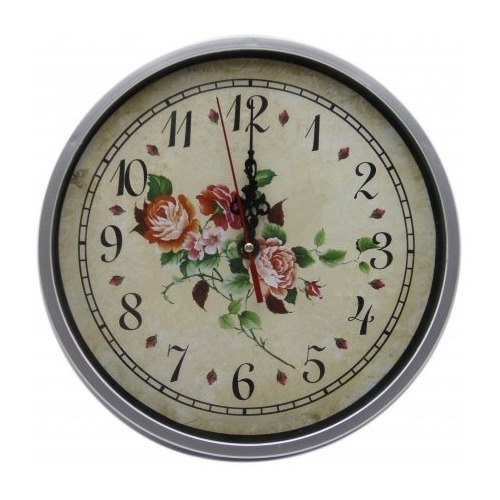 Reloj De Pared Vintage Sepia 25cms