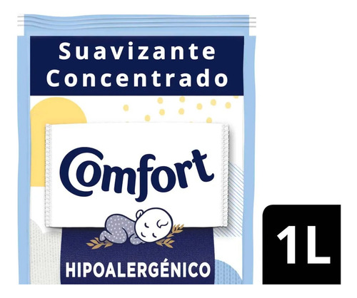 Comfort Suavizante Concentrado Hipoalergenico  Doypack 1lt