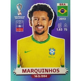  Figurinha Copa Mundo Qatar Marquinhos Bra 8 Nova