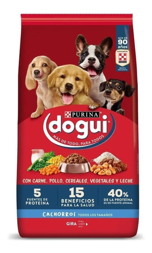 Dogui Cachorros Carne Y Pollo X 8 Kg