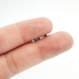 Kit 3 Piercings Micro Ponto Luz Australiano Cartilagem