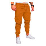 Pantalon Hombre Cargo Bolsillos Casuales Jogger Alpina Ofici