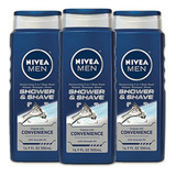 Nivea Men Active3 Jabón Líquido Corporal 3 En 1, 16.9 Oz