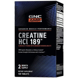 Creatine Hcl | Gnc | Amp | 120 Tablets | 2 Meses | 60 Serv
