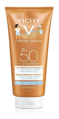 Vichy Capital Soleil Leche Niños Spf 50 X 300 Ml.