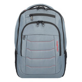 Mochila Samsonite Acceleration Titan Para Portátil De 17 Pulgadas, Color Gris