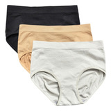 Paquete De 3 Pantaleta Levanta Gluteos Ropa Interior Mujer