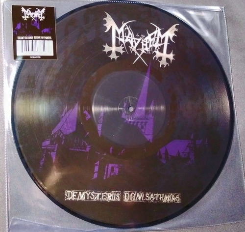 Mayhem - De Mysteriis Dom Sathanas (picture Disc Novo Impor)