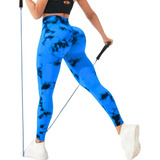 Legging Empina Bumbum Fitness Modeladora Tie Dye Treino