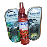  Combo 2 Refresh Your Car Perfume Auto Aroma Fragancia Fs