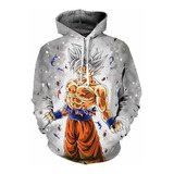 Sudadera Anime Dragon Ball Goku Moda Impresión Digital