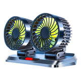 Ventilador Portátil Con Cabezal Basculante X Para Coche, Ter