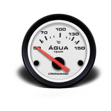 Termometro Elétrico Temperatura Agua Willys 52mm - Branco