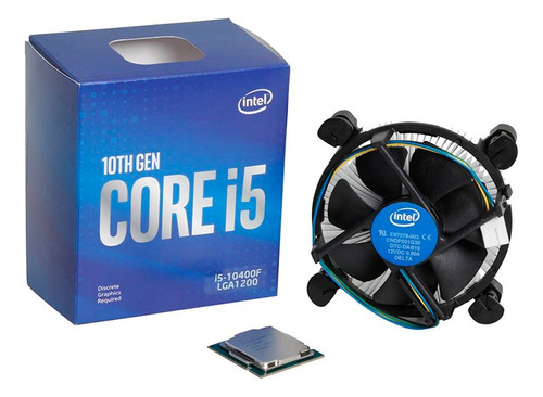 Procesador Intel Cometlake Core I5-10400f Lga1200