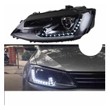 Faros Full Led Jetta Mk6 Gli 2012 Al 2019 Tiras Lupas Upgrad