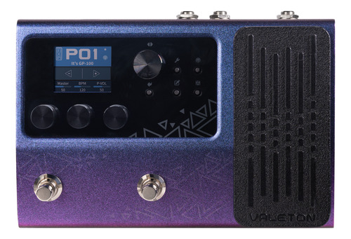 Pedalera Multiefectos Valeton Violeta Gp-100vt