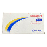 Tadalafil Tableta 20mg Caja 8 Tabletas 