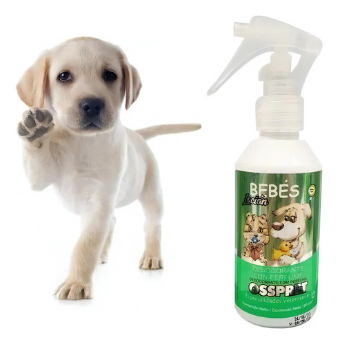 Perfume Locion Desodorante Aroma Cachorros Bebes Osspret Fragancia Neutro