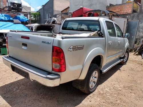 SUCATA TOYOTA HILUX 4X4 2006 MANUAL PARA RETIRADA DE PEÇAS