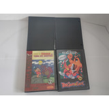 Lote 4 Caixas Locadora Video Game Mega Drive Master System 