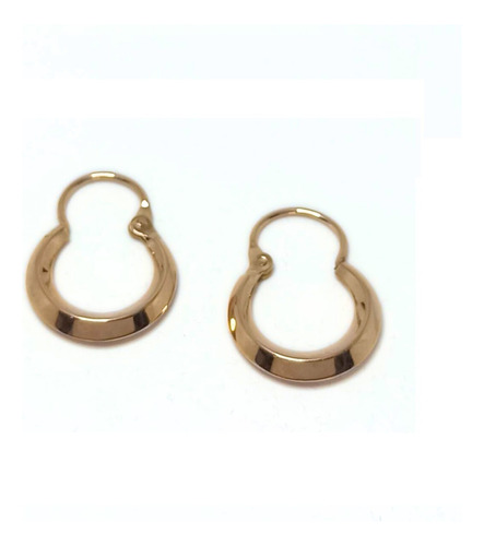 Aros Oro 18k Criollos De 16mm Mujer Niña Joyerías Glowing 