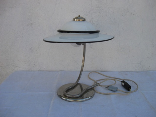 Lampara De Mesa De Diseño, Forma De Sombrero, De Murano