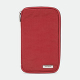 Travelon Cartera Cierre Para Pasaportes Familiar Rfid Rojo