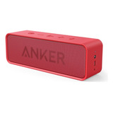 Altavoz Portátil Anker A3102 Bluetooth 5.0 Ipx5 Rojo