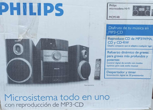 Mini Componente Philips Hifi