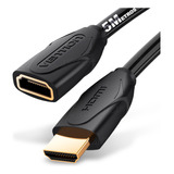 Cabo Extensor Hdmi Vention Macho Para Fêmea 4k/60hz 5 Metros