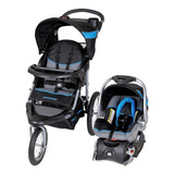 Carriola Baby Trend Expedition Jogger Portabebe Llantas Aire Color Millenium Blue Color Del Chasis Gris