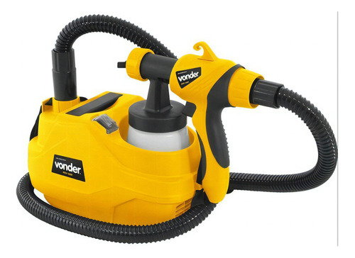 Pistola Para Pintura Pev600 600w Elétrica Vonder 220v Cor Amarelo