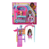 Muñeca Barbie Chelsea Con Columpio Mattel Gd50