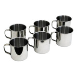 10 Caneca Inox Capacidade 200ml N°7 Tomar Café Leite Servir