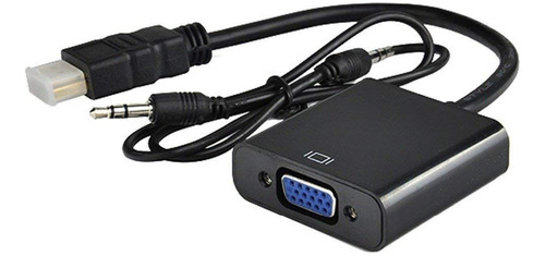 Cable Convertidor Hdmi A Vga  Pc Laptop Tv Monitor 1080p